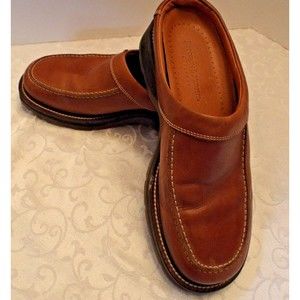 Johnston & Murphy Leather Men's Clog Size 8.5
